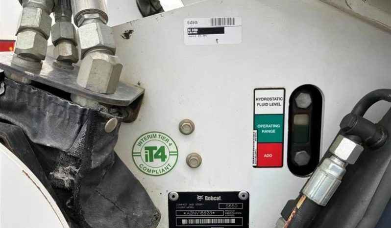 
								2012 BOBCAT S650 full									